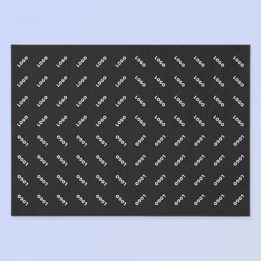 Papier Mousseline Votre logo ou image téléchargé | Patten moderne