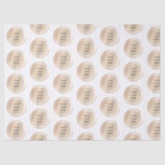 Papier Mousseline Votre logo personnalisable Marque promotionnelle p