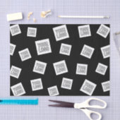 Papier Mousseline Votre logo, photo ou autre image | Placement aléat (Artisanat)