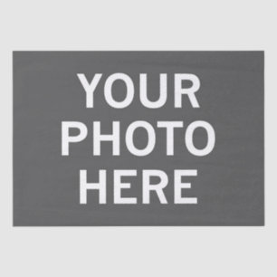 Papier Mousseline Votre photo ici