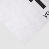 Papier Mousseline Vous êtes mort pour nous, collègue qui quitte un c (Détail)