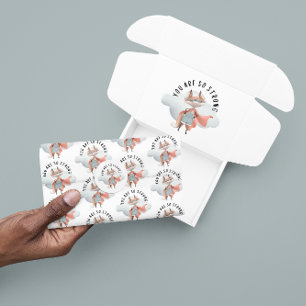 Papier Mousseline Vous Êtes Si Forte Le Papier Tissu Fox