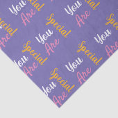 Papier Mousseline Vous êtes une licorne spéciale (Détail)