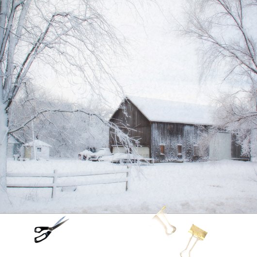 Papier Mousseline Vous pouvez juste entendre le silence - grange d'h