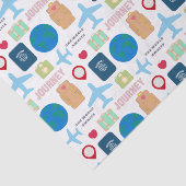 Papier Mousseline Voyage dans le monde (Détail)