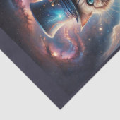 Papier Mousseline Voyageur d'espace Alice Cheshire Cat (Détail)