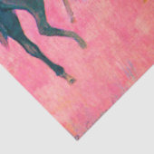 Papier Mousseline Voyageurs sur la plage, Gauguin (Détail)