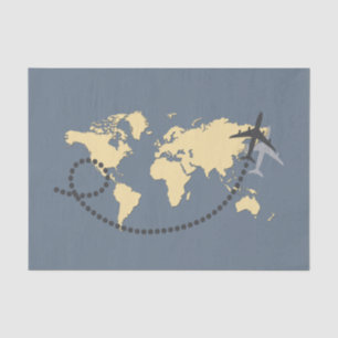 Papier Mousseline Voyons l'illustration du monde
