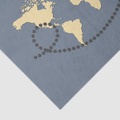 Papier Mousseline Voyons l'illustration du monde (Détail)