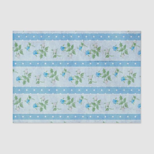 Papier Mousseline Vraiment rustique et grunge fleurissent Découpage (Recto)