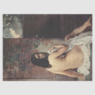 Papier Mousseline Vue arrière d'un père (Francesco Hayez)
