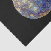 Papier Mousseline Vue colorée de Mercure (Détail)