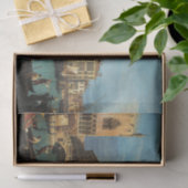 Papier Mousseline Vue de la Riva degli Schiavoni Venice (Cadeau)