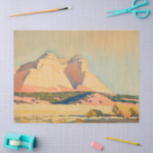 Papier Mousseline Vue du Mont Carmel, Utah par Maynard Dixon (Artisanat)