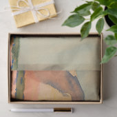 Papier Mousseline Vue du Mont Carmel, Utah par Maynard Dixon (Cadeau)