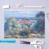 Papier Mousseline Vue mer par Auguste Renoir (Artisanat)