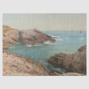 Papier Mousseline Vue sur la mer (Paysage côtier) (Marine)