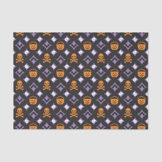 Papier Mousseline Vuitton ! LG d'impression Halloween traditionnel (Recto)