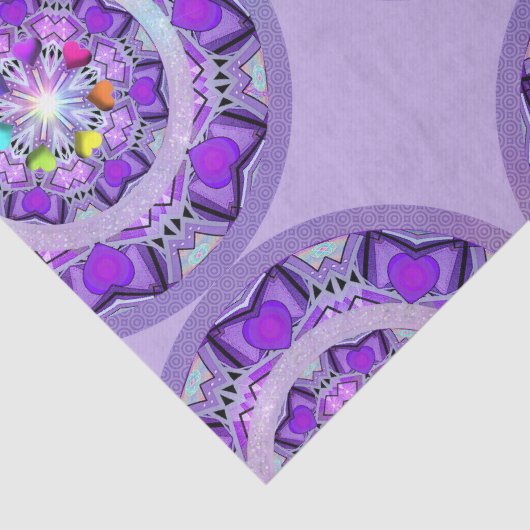 Papier Mousseline W2 pourpre (Détail)