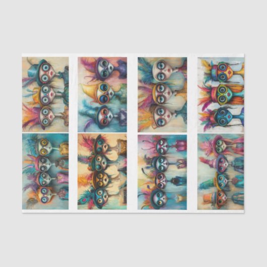 Papier Mousseline Wackadoodle Scrapbooking do-it-yourself 10x15 = 5  (Recto)