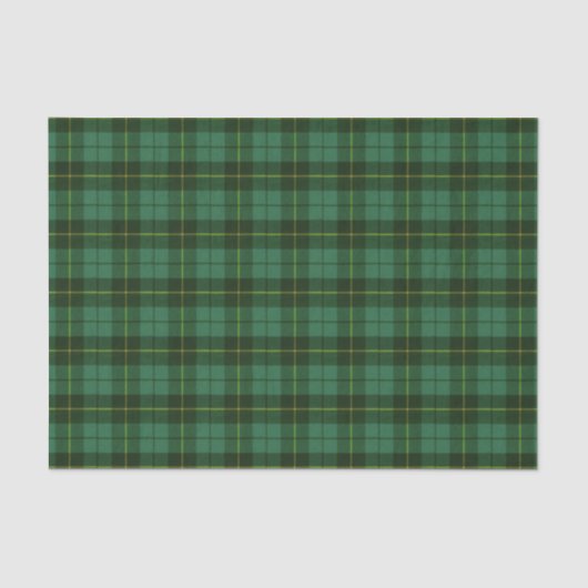 Papier Mousseline Wallace Hunter Ancien Tartan écossais (Recto)