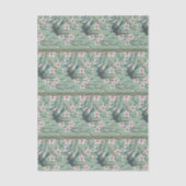 Papier Mousseline Walter Crane Swallows and Almonds (Recto)