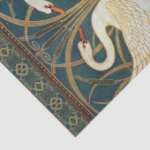 Papier Mousseline Walter Crane Swan (Détail)