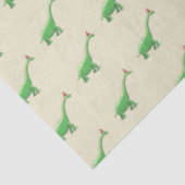 Papier Mousseline Walter le Dinosaur (Détail)