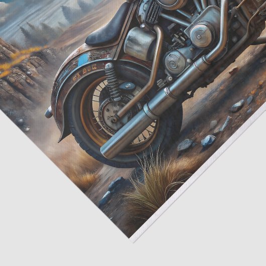 Papier Mousseline Wanderer en fer (Détail)