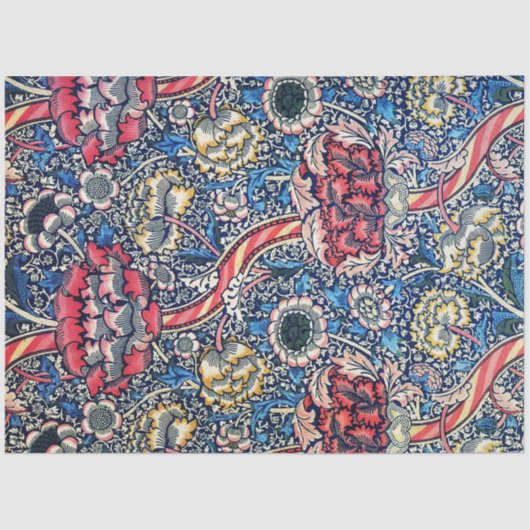 Papier Mousseline Wandle, William Morris (Recto)