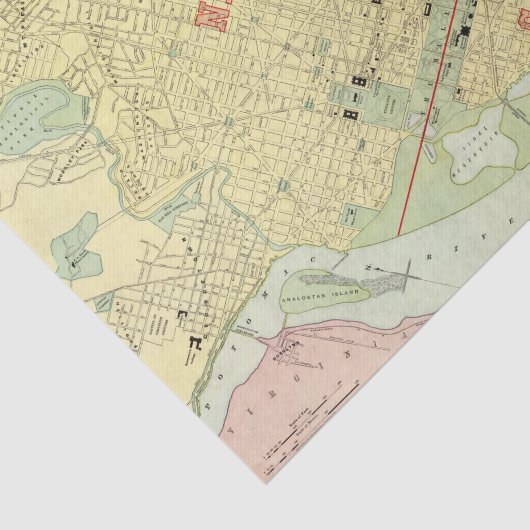 Papier Mousseline Washington, C.C (Détail)