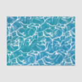 Papier Mousseline Water bleu (Recto)