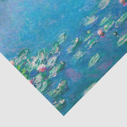 Papier Mousseline Water Lilies by Claude Monet (Détail)