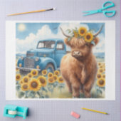 Papier Mousseline Watercolor Highland (Artisanat)