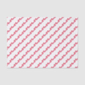Papier Mousseline Watercolor Red Polka Dot Bow Christmas (Recto)