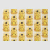 Papier Mousseline Watercolor snow man (Recto)