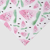 Papier Mousseline Watercolor Watermelon (Détail)