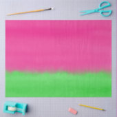 Papier Mousseline Watercolor Watermelon Ombre (Artisanat)