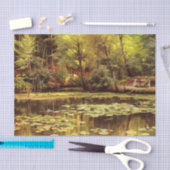 Papier Mousseline Waterlilies by Peder Mork Monsted (Artisanat)