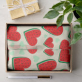 Papier Mousseline Watermelon Heart Valentine's Day Free Palestine (Cadeau)