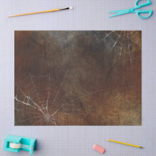Papier Mousseline Web gothique argenté désorganisé