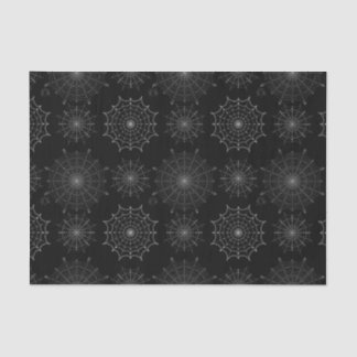 Papier Mousseline Webs de l'araignée d'Halloween noire