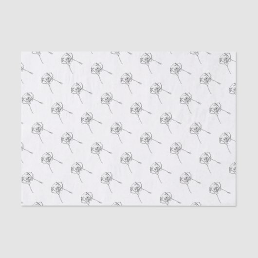 Papier Mousseline Weimaraner élégant : votre texte, votre style (Recto)