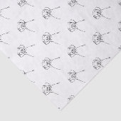 Papier Mousseline Weimaraner élégant : votre texte, votre style (Détail)