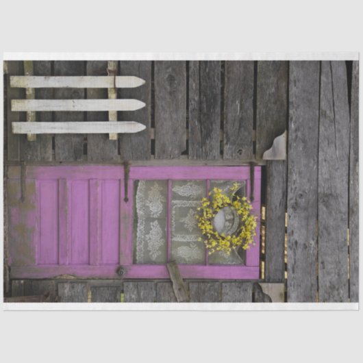 Papier Mousseline Welcome to the Farm (Recto)