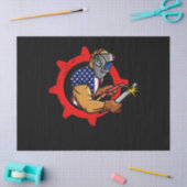 Papier Mousseline Welder American Flag USA Patriotic Welder Cadeau (Artisanat)