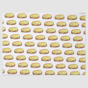 Papier Mousseline Welsh Rarebit Savoureux Fromage Toast British Food