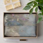 Papier Mousseline West Highland White Terrier Wildflowers Decoupage (Cadeau)