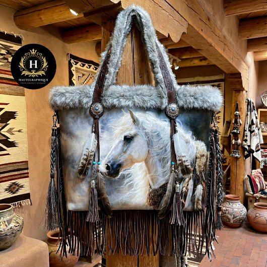 Papier Mousseline Western Baroque Ivory War Horse Tissue Paper