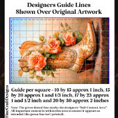 Papier Mousseline Western Cowgirl Rose de démarrage mode DF9RF Décou